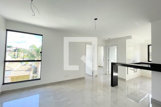 Sala de apartamento à venda com 2 quartos, 48m² em Jardim Atlântico, Belo Horizonte