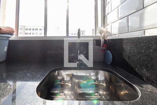 Área de Serviço de apartamento para alugar com 2 quartos, 44m² em Usina Piratininga, São Paulo