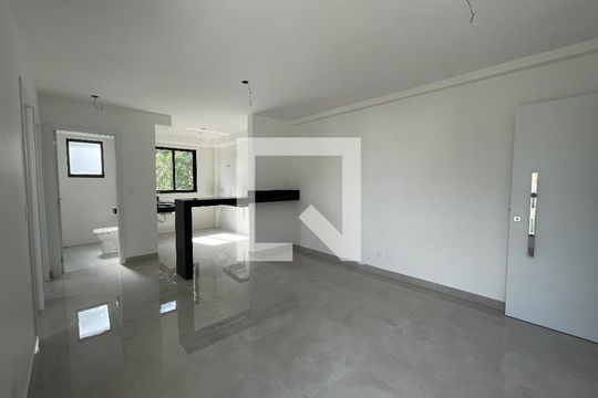 Sala de apartamento à venda com 2 quartos, 49m² em Jardim Atlântico, Belo Horizonte