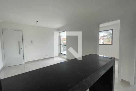 Sala de apartamento à venda com 2 quartos, 49m² em Jardim Atlântico, Belo Horizonte
