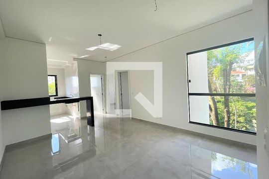 Sala de apartamento à venda com 2 quartos, 49m² em Jardim Atlântico, Belo Horizonte