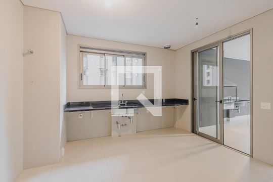 Cozinha de apartamento à venda com 4 quartos, 270m² em Jardim Paulista, São Paulo
