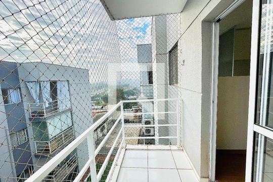 Varanda da Sala de apartamento para alugar com 2 quartos, 51m² em Rio Cotia, Cotia