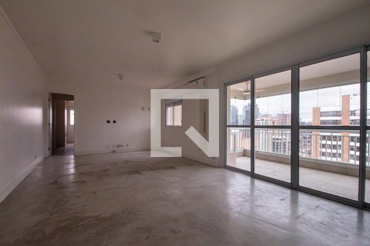 Sala de apartamento para alugar com 3 quartos, 160m² em Santo Amaro, São Paulo
