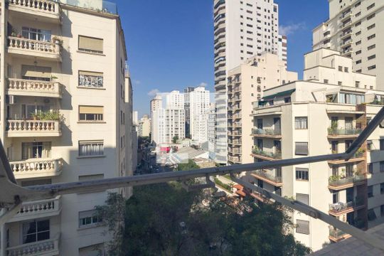 Vista do Quarto 3 de apartamento para alugar com 3 quartos, 172m² em Santa Cecilia, São Paulo