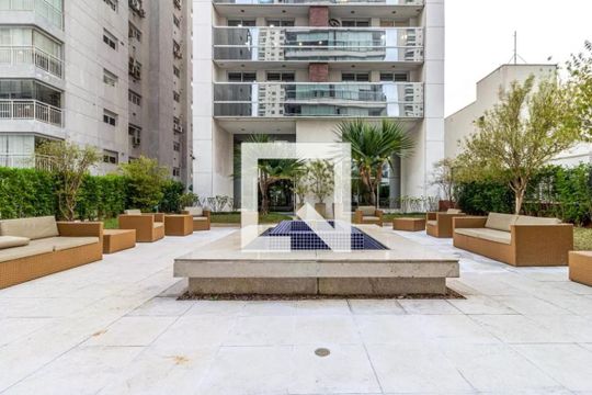 Área comum - Solarium de apartamento à venda com 1 quarto, 44m² em Vila Olímpia, São Paulo