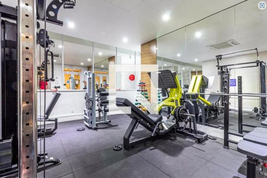 Área comum - Academia de apartamento à venda com 1 quarto, 44m² em Vila Olímpia, São Paulo