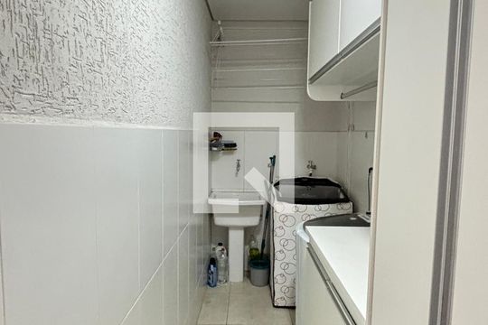 Cobertura - Área de Serviço de apartamento à venda com 3 quartos, 148m² em Vila Curuçá, Santo André