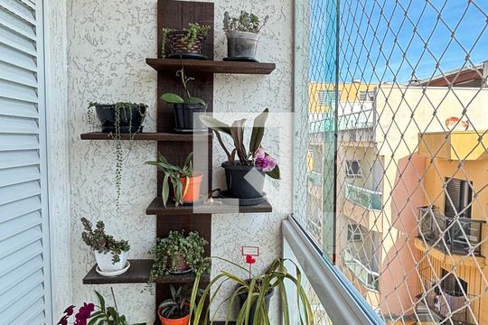 Varanda da Suíte de apartamento à venda com 3 quartos, 148m² em Vila Curuçá, Santo André