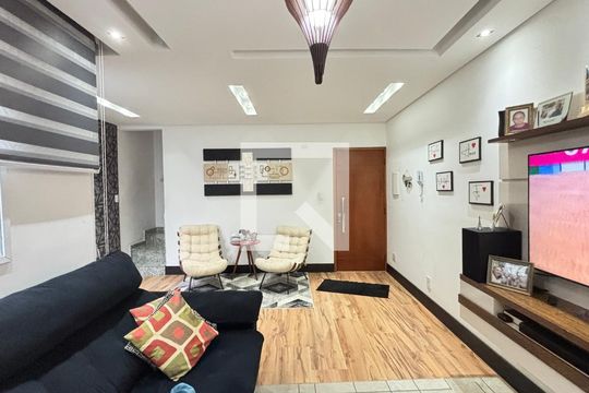 Sala de apartamento à venda com 3 quartos, 148m² em Vila Curuçá, Santo André