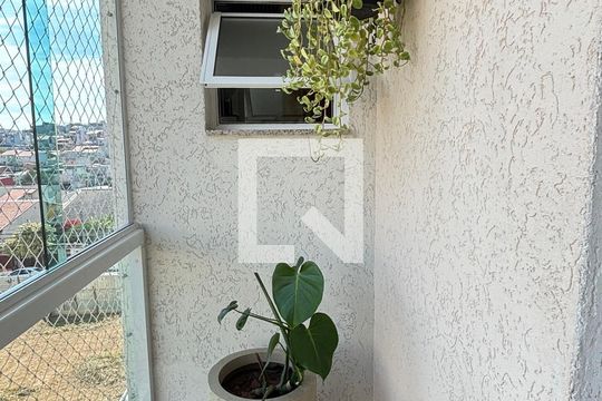 Varanda da Suíte de apartamento à venda com 3 quartos, 148m² em Vila Curuçá, Santo André