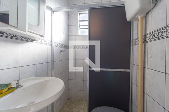 Banheiro de serviço de casa à venda com 3 quartos, 125m² em Vila Nova, Novo Hamburgo