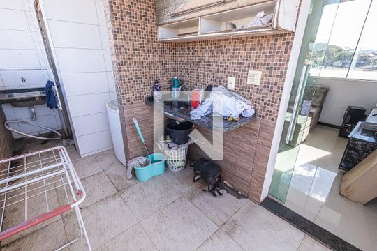 Área de Serviço de apartamento à venda com 3 quartos, 150m² em Santa Monica, Belo Horizonte