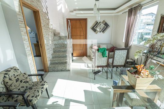 Sala de apartamento à venda com 3 quartos, 150m² em Santa Monica, Belo Horizonte