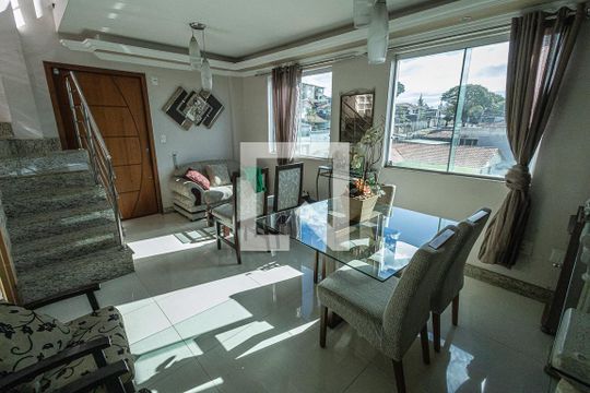 Sala de apartamento à venda com 3 quartos, 150m² em Santa Monica, Belo Horizonte