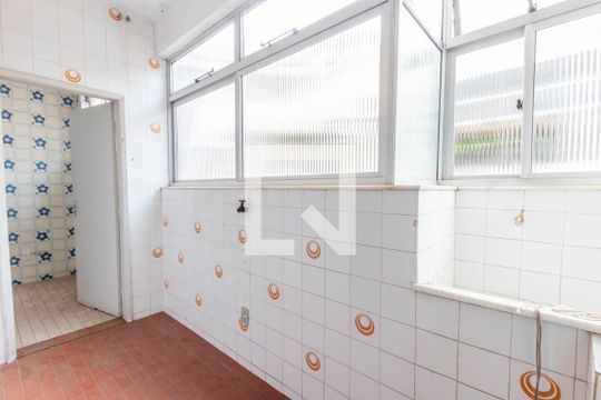 Área de Serviço de apartamento à venda com 3 quartos, 100m² em Sion, Belo Horizonte