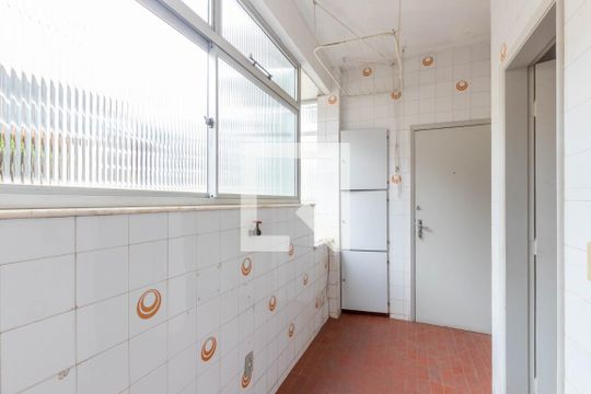 Área de Serviço de apartamento à venda com 3 quartos, 100m² em Sion, Belo Horizonte