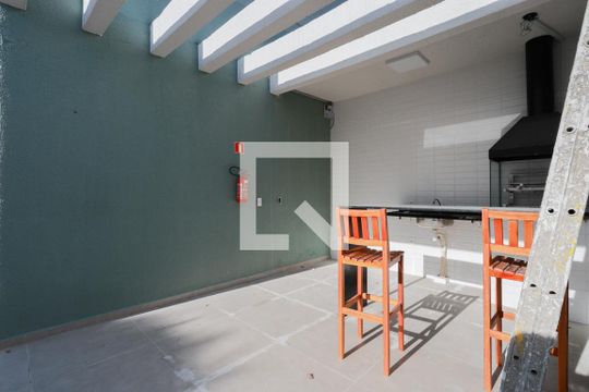 Área comum - Churrasqueira de kitnet/studio para alugar com 1 quarto, 18m² em Casa Verde Alta, São Paulo