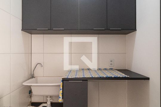 Área de Serviço de apartamento para alugar com 2 quartos, 35m² em Várzea da Barra Funda, São Paulo