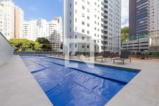 PISCINA de apartamento à venda com 4 quartos, 134m² em Luxemburgo, Belo Horizonte