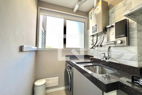 Área de Serviço de apartamento para alugar com 2 quartos, 50m² em Vila Clementino, São Paulo