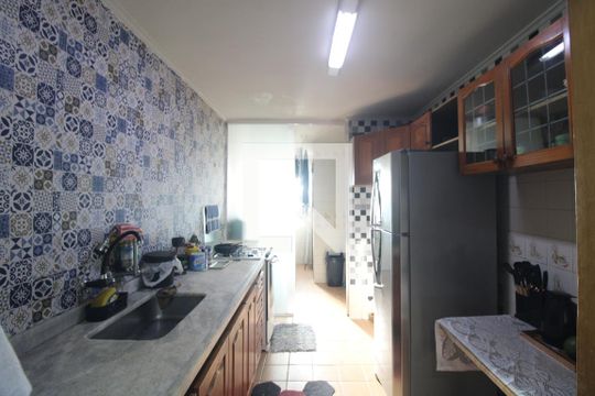 Cozinha de apartamento à venda com 3 quartos, 91m² em Campininha, São Paulo