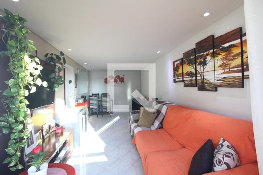Sala de apartamento à venda com 3 quartos, 91m² em Campininha, São Paulo