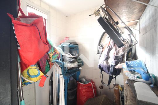Área de Serviço de apartamento à venda com 3 quartos, 91m² em Campininha, São Paulo
