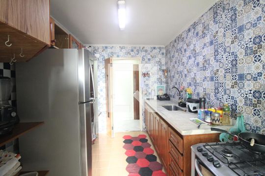 Cozinha de apartamento à venda com 3 quartos, 91m² em Campininha, São Paulo