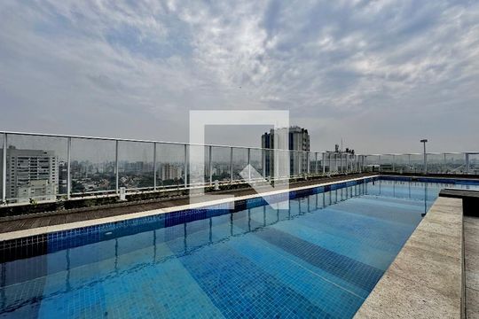 Área comum de apartamento para alugar com 1 quarto, 26m² em Campo Belo, São Paulo