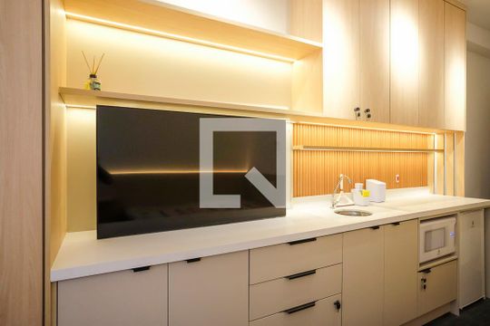 Studio de kitnet/studio para alugar com 1 quarto, 21m² em Barcelona, São Caetano do Sul