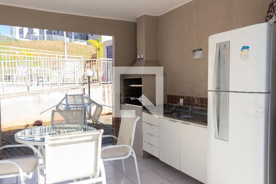 Área comum - Churrasqueira de apartamento para alugar com 2 quartos, 43m² em Campo Grande, Rio de Janeiro