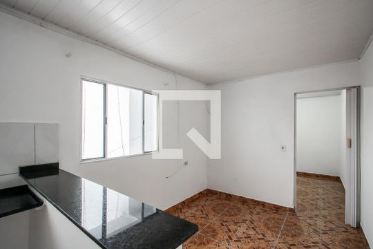 Cozinha de casa para alugar com 1 quarto, 53m² em Vila Robertina, São Paulo