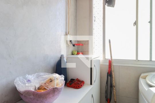 Área de serviço de apartamento à venda com 2 quartos, 50m² em Vila Basileia, São Paulo