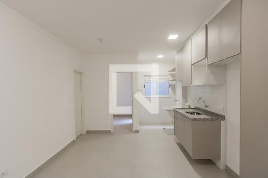 Sala de apartamento à venda com 1 quarto, 36m² em Vila Guilhermina, São Paulo