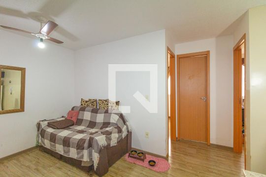 Sala de apartamento para alugar com 2 quartos, 42m² em São José, Canoas