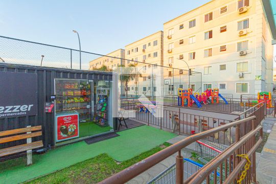 Área comum de apartamento para alugar com 2 quartos, 42m² em São José, Canoas