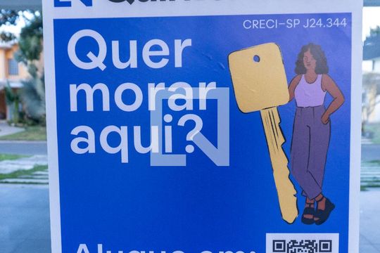 Placa de casa de condomínio para alugar com 5 quartos, 535m² em Jardim Paraiba, Jacareí