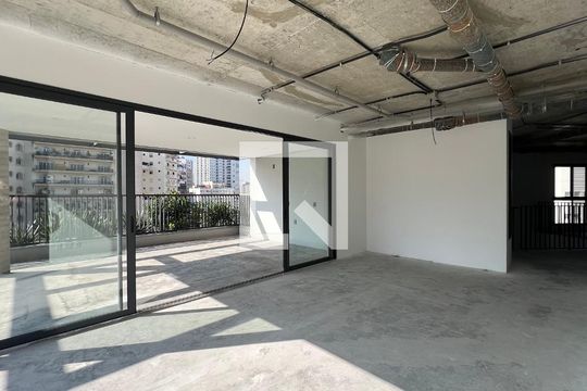 Sala da cobertura de apartamento à venda com 3 quartos, 663m² em Cerqueira César, São Paulo
