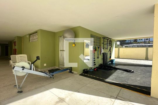 Área comum - Academia de apartamento à venda com 1 quarto, 60m² em Botafogo, Rio de Janeiro