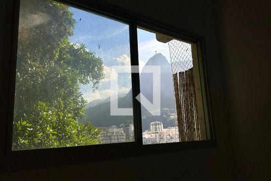Vista da Suíte de apartamento à venda com 1 quarto, 60m² em Botafogo, Rio de Janeiro