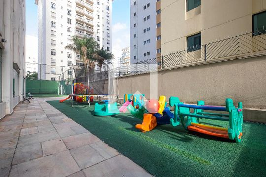 Playground de apartamento à venda com 3 quartos, 100m² em Cerqueira César, São Paulo