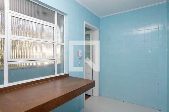 Cozinha  de apartamento à venda com 1 quarto, 50m² em Cidade Baixa, Porto Alegre