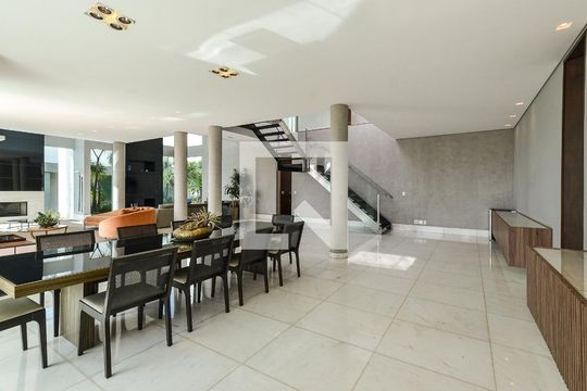 Sala de Jantar de casa à venda com 4 quartos, 700m² em São Bento, Belo Horizonte