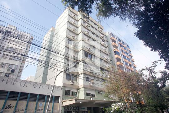 Fachada de kitnet/studio à venda com 1 quarto, 30m² em Centro Histórico, Porto Alegre