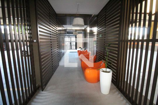 Hall de entrada de kitnet/studio para alugar com 1 quarto, 33m² em Jardim Oswaldo Cruz, São José dos Campos