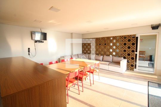 Área comum - Salão de festas de kitnet/studio para alugar com 1 quarto, 33m² em Jardim Oswaldo Cruz, São José dos Campos
