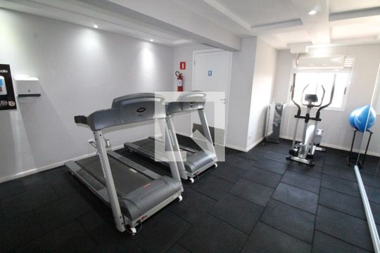 Área comum - Academia de kitnet/studio para alugar com 1 quarto, 33m² em Jardim Oswaldo Cruz, São José dos Campos