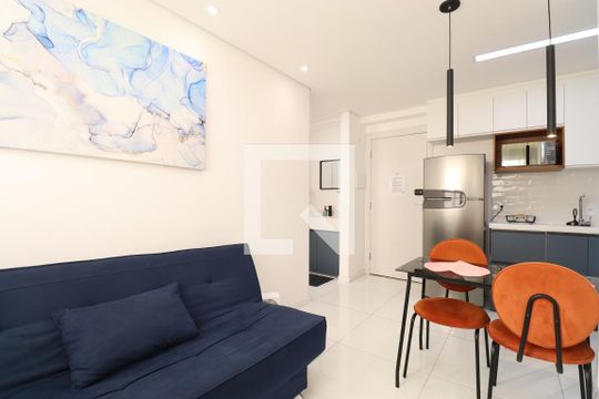 Sala de apartamento à venda com 2 quartos, 38m² em Barra Funda, São Paulo