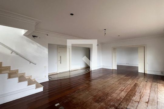 Sala de apartamento à venda com 4 quartos, 525m² em Alto de Pinheiros, São Paulo